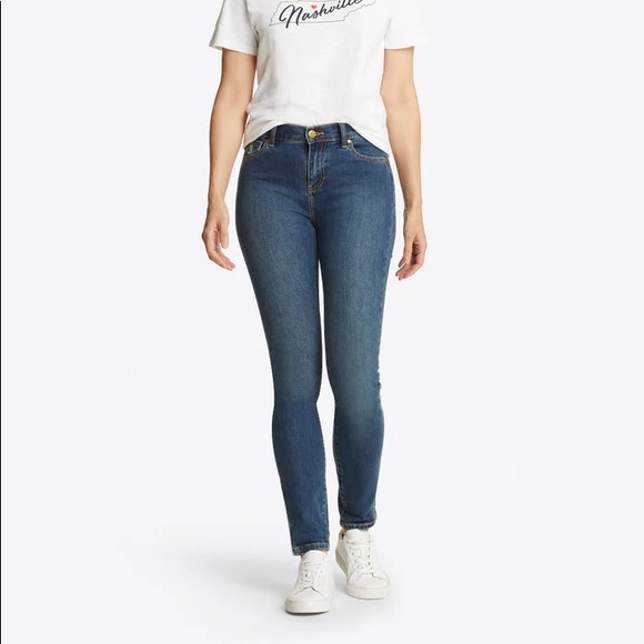 Draper James Denim - Draper James Mid Rise Skinny Jeans